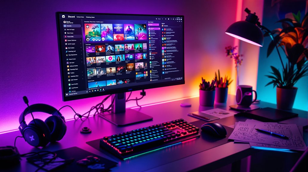 build and personalize discord server