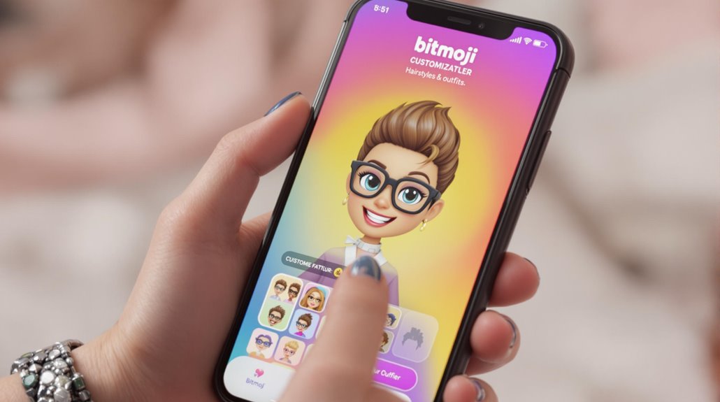 customize bitmoji for snapchat