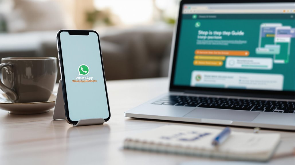 setting up whatsapp business