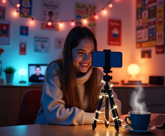 connecting with social media